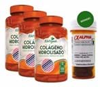 Ficha técnica e caractérísticas do produto Colágeno Hidrolisado e Vitamina C 500Mg 3X120 Cáps + Brinde (Natural)