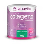 Ficha técnica e caractérísticas do produto Colágeno Hidrolisado em Pó Limão + Clorofila - Sanavita - 300g