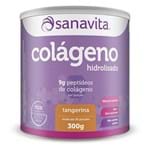 Ficha técnica e caractérísticas do produto Colágeno Hidrolisado - Sanavita - 300G - Tangerina