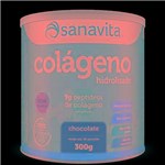 Ficha técnica e caractérísticas do produto Colágeno Hidrolisado - Sanavita - Chocolate - 300g