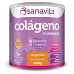 Ficha técnica e caractérísticas do produto Colágeno Hidrolisado Sanavita Tangerina 300g