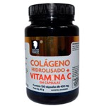Colágeno Hidrolisado com Vitamina C - 4x 120 Cápsulas