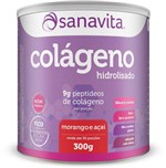 Ficha técnica e caractérísticas do produto Colágeno Morango e Açaí 300g - Sanavita