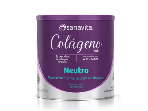 Ficha técnica e caractérísticas do produto Colágeno Neutro Skin Sanavita 300G