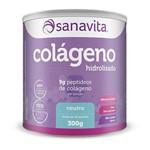 Ficha técnica e caractérísticas do produto Colágeno Sanavita - 300g - Neutro