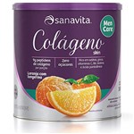 Ficha técnica e caractérísticas do produto Colágeno Skim Men Care - 300g Laranja com Tangerina - Sanavita, Sanavita