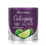 Ficha técnica e caractérísticas do produto Colágeno Skin - 300g Limão com Clorofila - Sanavita
