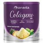 Ficha técnica e caractérísticas do produto Colágeno Skin Abacaxi com Hortelã 300g - Sanavita