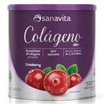 Ficha técnica e caractérísticas do produto Colágeno Skin Cranberry 300G - Sanavita
