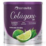 Ficha técnica e caractérísticas do produto Colágeno Skin Limão com Clorofila 300g - Sanavita