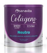 Ficha técnica e caractérísticas do produto Colágeno Skin - Sanavita - Neutro - 300g