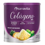 Ficha técnica e caractérísticas do produto Colágeno Skin Sanavita Sabor Abacaxi com Hortelã 300g