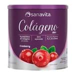 Ficha técnica e caractérísticas do produto Colágeno Skin Sanavita Sabor Cranberry 300g