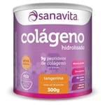 Ficha técnica e caractérísticas do produto Colageno Tangerina Sanavita 300G