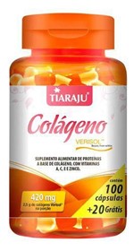Ficha técnica e caractérísticas do produto Colageno Verisol 120 Cápsulas Tiaraju