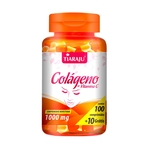 Ficha técnica e caractérísticas do produto Colágeno + Vitamina C Tiaraju 100+10 Comprimidos de 1000mg