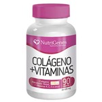 Ficha técnica e caractérísticas do produto Colágeno + Vitaminas - Nutrigenes - Ref.: 509 - 90 Cápsulas de 600 Mg