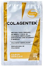 Ficha técnica e caractérísticas do produto Colagentek Abacaxi, Vitafor, 10 Sachês 10g