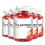 Ficha técnica e caractérísticas do produto Colastrina Kit 5 Potes 60 Cápsulas