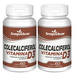 Ficha técnica e caractérísticas do produto Colecalciferol Vitamina D3 Semprebom – 120 Cap. De 240 Mg.