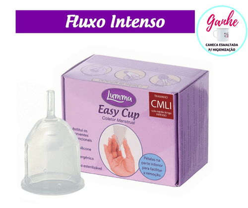 Ficha técnica e caractérísticas do produto Coletor Menstrual Lumma Easy Cup Cmli