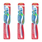 Ficha técnica e caractérísticas do produto Colgate 360 Escova Dental Macia (Kit C/03)