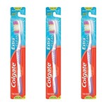 Colgate Extra Clean Escova Dental Média (kit C/03)