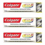Colgate Total 12 Creme Dental Reparação Diária 140g (kit C/03)