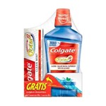 Ficha técnica e caractérísticas do produto Colgate Total 12 Enxaguante Bucal 500ml + Creme Dental 90g