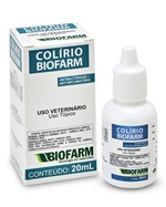 Ficha técnica e caractérísticas do produto Colirio Biofarm 20 Ml