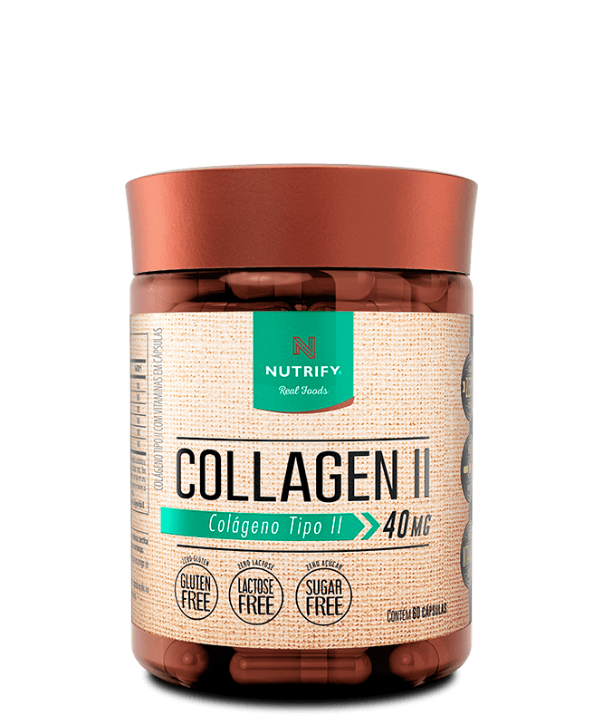 Ficha técnica e caractérísticas do produto Collagen II - 60 Cápsulas - Nutrify