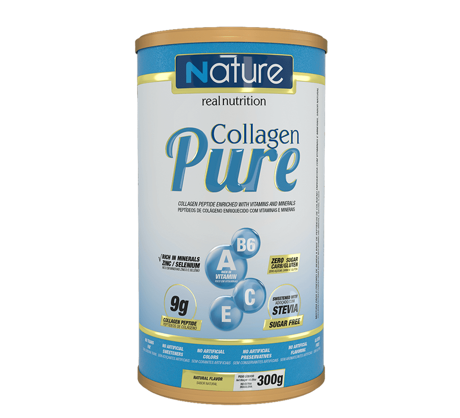 Ficha técnica e caractérísticas do produto Collagen Pure 300g Sem Sabor - Nature