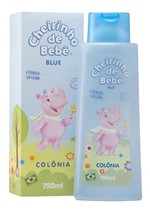 Ficha técnica e caractérísticas do produto Colônia Cheirinho de Bebê Azul - 750ml