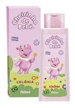 Ficha técnica e caractérísticas do produto Colônia Cheirinho de Bebê Rosa - 750ml