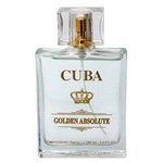 Ficha técnica e caractérísticas do produto Colonia Cuba Masc 100ml Golden Absolute