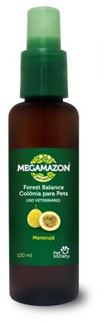 Ficha técnica e caractérísticas do produto Colônia Megamazon Pet Society Forest Balance Maracujá 120 Ml - Pet Society