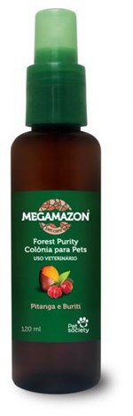 Ficha técnica e caractérísticas do produto Colônia Megamazon Pet Society Forest Purity Pitanga Buriti 120 Ml - Pet Society