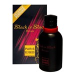 Ficha técnica e caractérísticas do produto Colonia Paris Masc Black Is Black 100ml