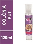 Ficha técnica e caractérísticas do produto Colônia Pet Uva Cães e Gatos Top Vet 120ml Spray
