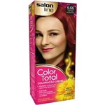 Ficha técnica e caractérísticas do produto Color Total Salon Line Coloração Cor 6.66 Louro Escuro Vermelho Intenso