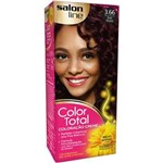 Ficha técnica e caractérísticas do produto Color Total Salon Line Coloração Cor 3.66 Acaju Purpura