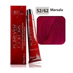 Ficha técnica e caractérísticas do produto Coloração 52-62 Castanho Violeta Vermelho Marsalla Forever Liss Colors