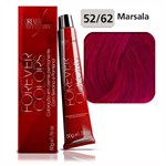 Ficha técnica e caractérísticas do produto Coloração 52-62 Marsala Vermelho Especial Forever Colors 50g - Forever Liss