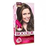 Ficha técnica e caractérísticas do produto Coloração Biocolor Kit Creme 7.11 Louro Glam