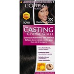 Ficha técnica e caractérísticas do produto Coloração Casting Creme Gloss - L'Óreal Paris - Castanho Escuro 300 - L'Oréal Paris
