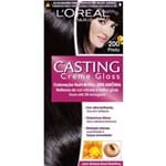 Ficha técnica e caractérísticas do produto Coloração Casting Creme Gloss Preto 200