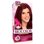 Ficha técnica e caractérísticas do produto Coloração Creme Biocolor Mini - Acaju Púrpura Deslumbrante 5.59