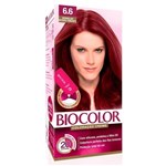 Coloração Creme Biocolor Mini - Vermelho Intenso Vibrante 6.6