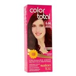 Ficha técnica e caractérísticas do produto Coloração Creme Color Total Pro - Salon Line - N° 6.66 Louro Escuro Vermelho Intenso