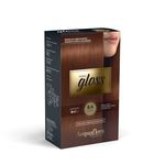 Ficha técnica e caractérísticas do produto Coloração Creme Hidra Gloss 8.4 Louro Claro Acobreado - Acquaflora